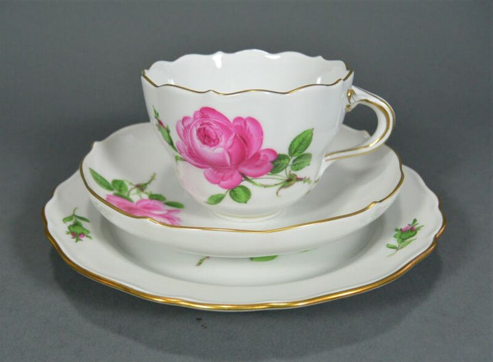 マイセン コーヒーサービス ピンクローズ コーヒーサービス カップポット フラット