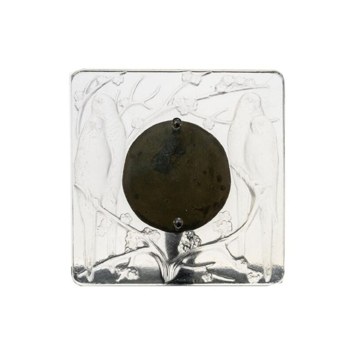 "René Lalique: ""4 parakeets"" frame"-
