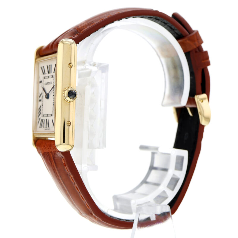タンク ルイ カルティエ  イエローゴールド クオーツウォッチ W1529756