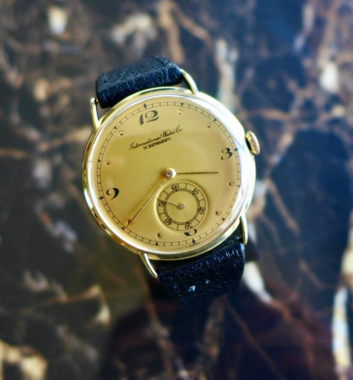 1940年製 オーバーサイズ（35mm） 14Kゴールド IWCインターナショナルウォッチ