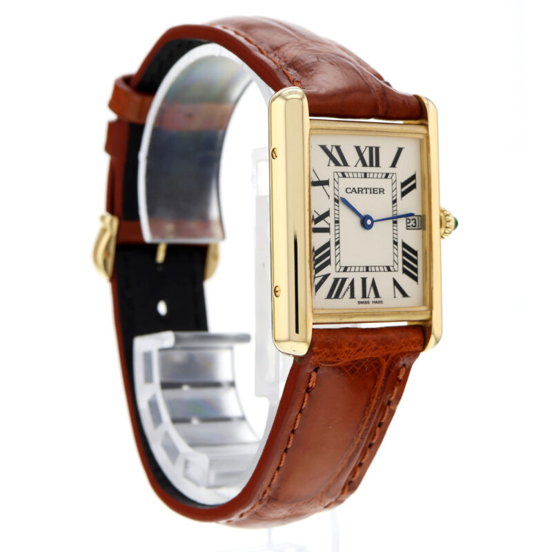 タンク ルイ カルティエ  イエローゴールド クオーツウォッチ W1529756