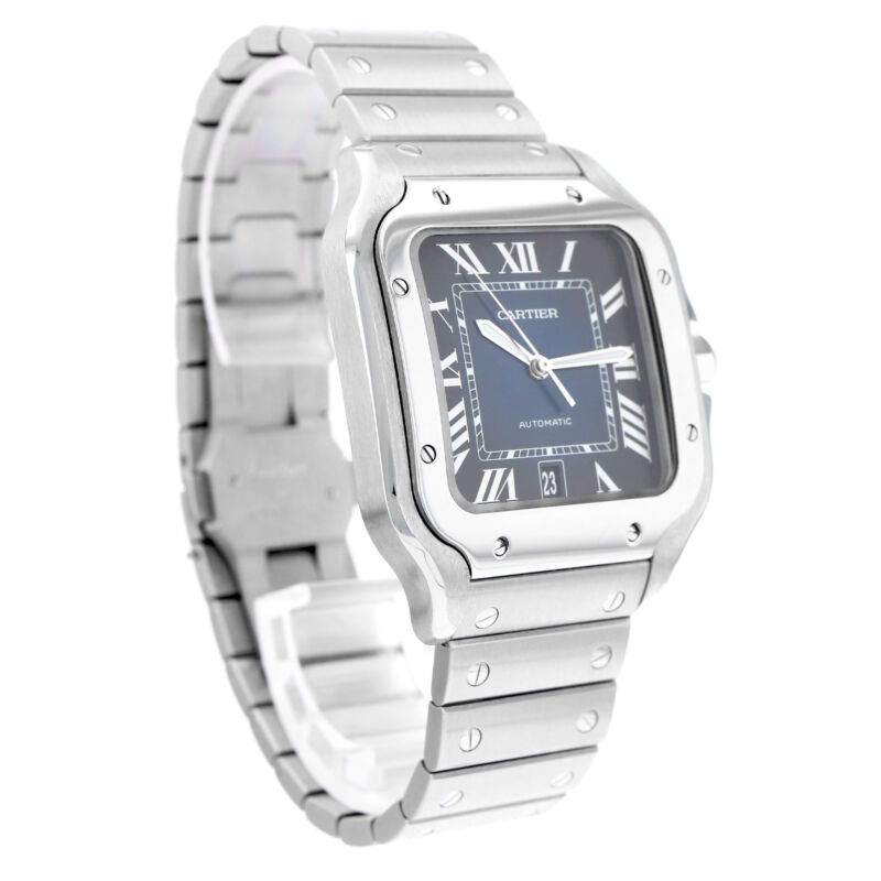カルティエ サントス スチール 自動巻き腕時計 WSSA0013
