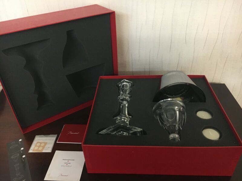 キャンドルスティック アルクールスタルク クリスタル バカラ