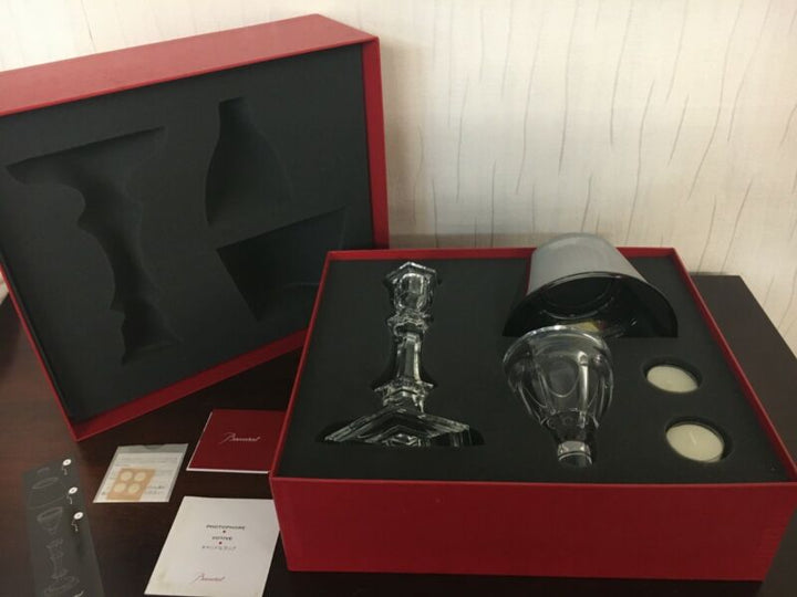 キャンドルスティック アルクールスタルク クリスタル バカラ