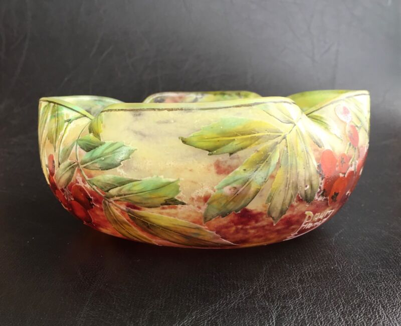 ドーム兄弟（ドームナンシー）すぐりの実のボウル型花瓶