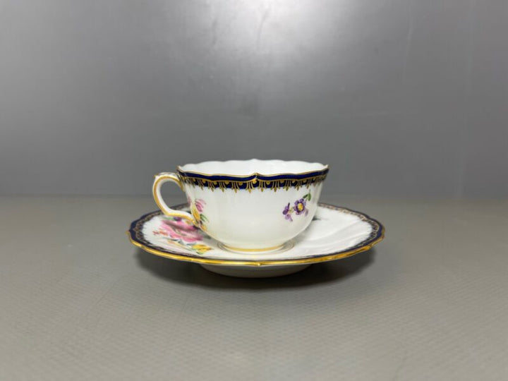 マイセン  Aカンテ フラワーペインティング フラワー1級品