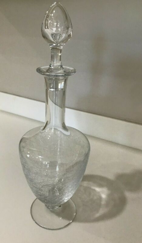 Baccarat Crystal Rohan Decanter with original box