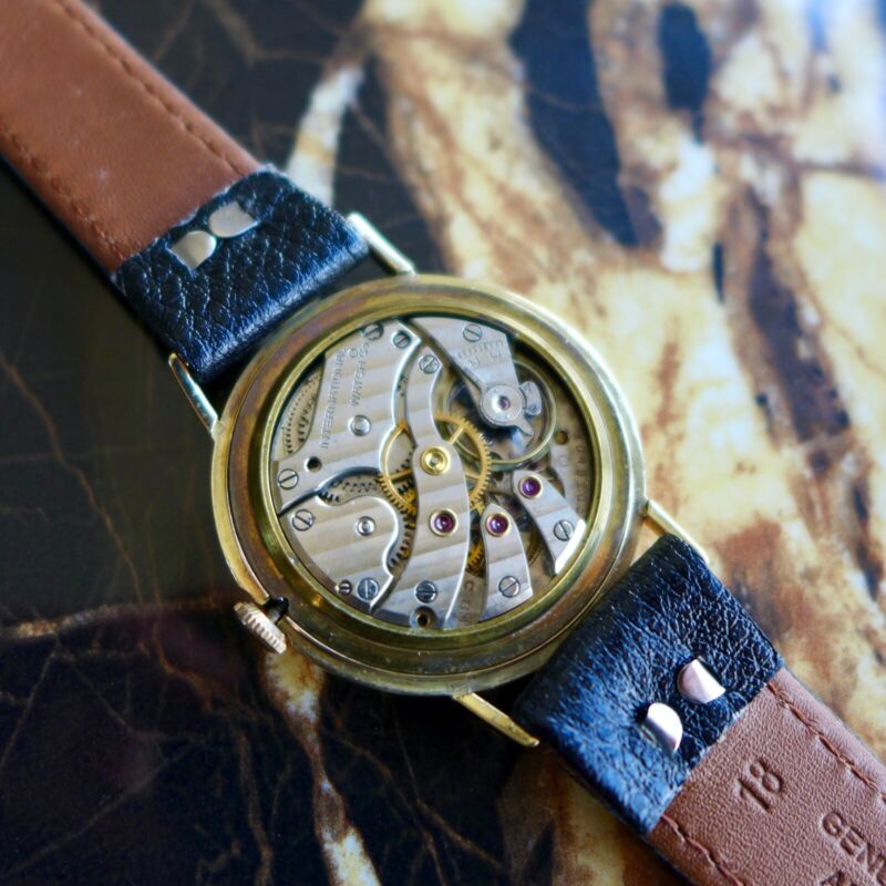 ELGIN とれれ 10KGPゴールドセミスクエアウォッチ 1940年代