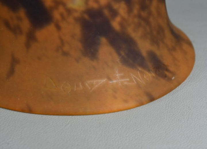 ドーム兄弟　希少なフランス製アールデコランプ　1930年　錬鉄製