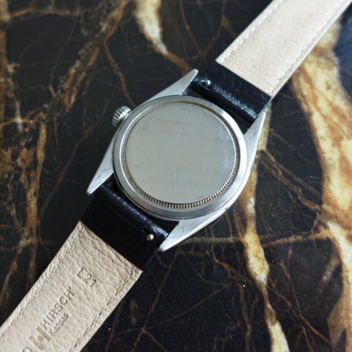 A STUNNING RARE VINTAGE 1956 ROLEX OYSTER "DEPTH RATED 50m=165ft" WAFFLE DIAL