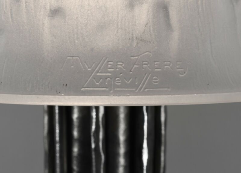 ミューラー兄弟　フランス製アールデコランプ　1930年