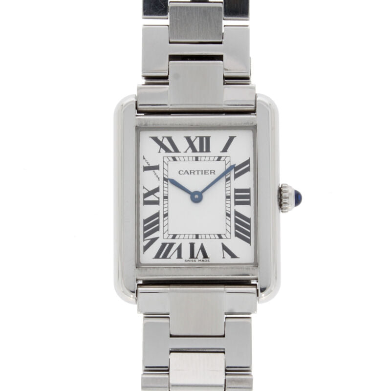 Cartier Tank Solo Quartz Ladies Steel Watch W5200013