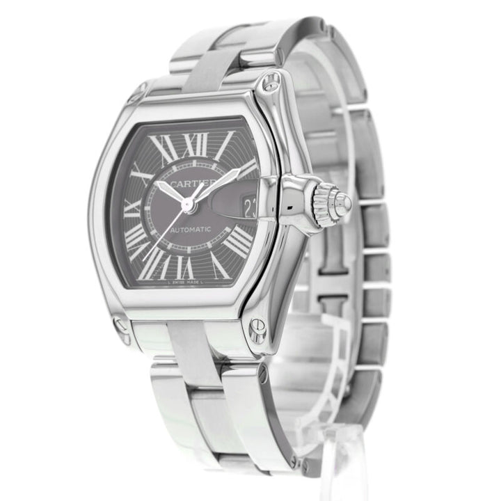 カルティエ ロードスター スチール自動巻き腕時計 Ref.2510