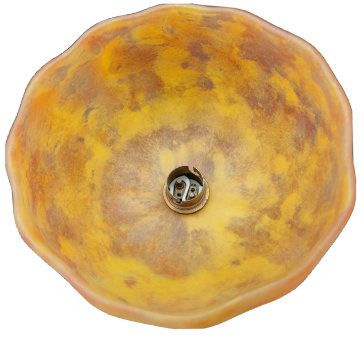 ドーム兄弟（ドームナンシー）&ルイ・マジョレル合作アンティークテーブルランプ