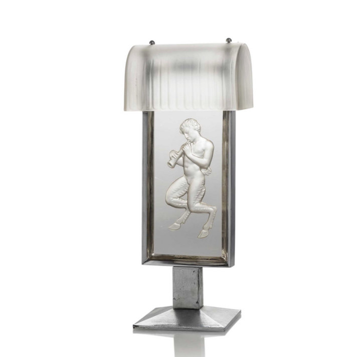 René LALIQUE: ""Pan"" lamp - 1931-