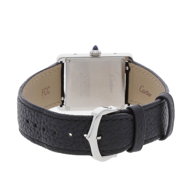 Cartier Tank Must Quartz Steel Ladies Strap Watch WSTA0041