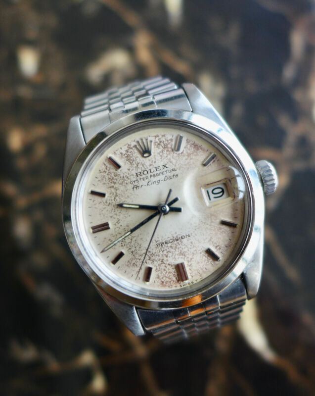 A STUNNING GENTS 1966 ROLEX OYSTER AIR-KING DATE 34mm ORG BILL OF SALE 1969 5700