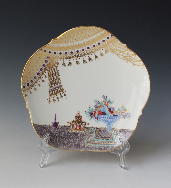 マイセン　ティーカップ＆ソーサー＆プレート  3ピース  アラビアンナイト  ハインツ・ヴェルナー