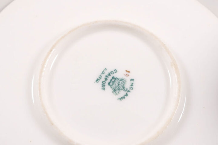 コールポート イギリス製 カップ＆ソーサー ピンクゴールドプレート 1900年頃