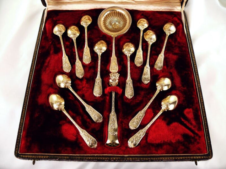 ピュイフォルカ アンティーク フランス製スターリングシルバー