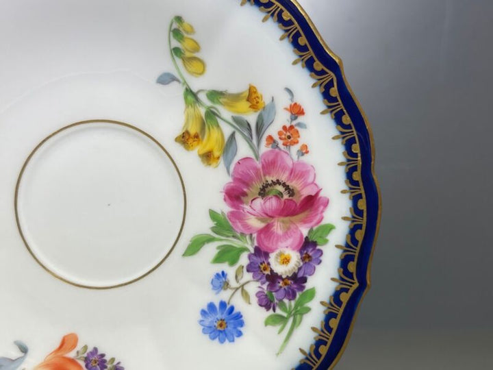 マイセン  Aカンテ フラワーペインティング フラワー1級品