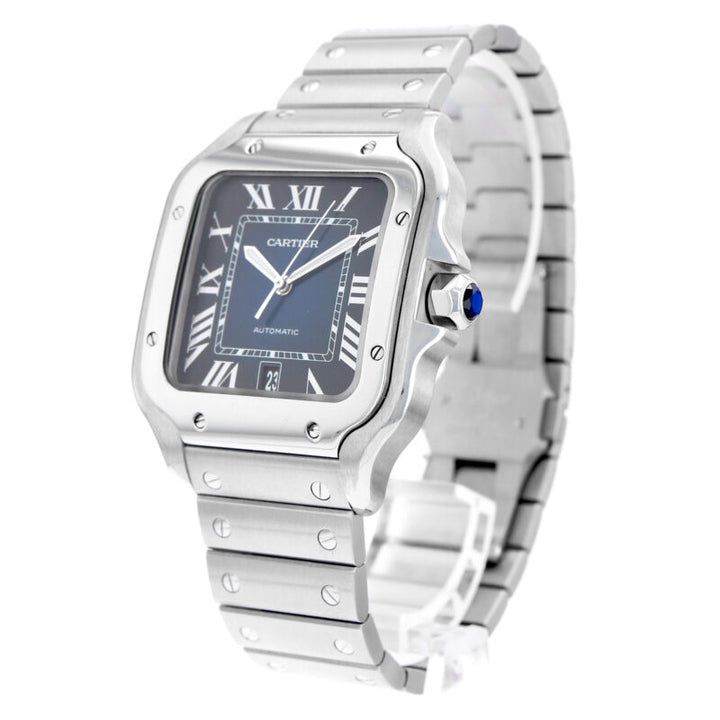 カルティエ サントス スチール 自動巻き腕時計 WSSA0013