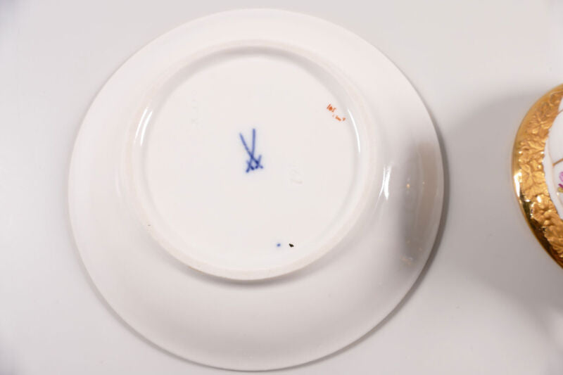 マイセン　Xフォーム　カップ＆ソーサー