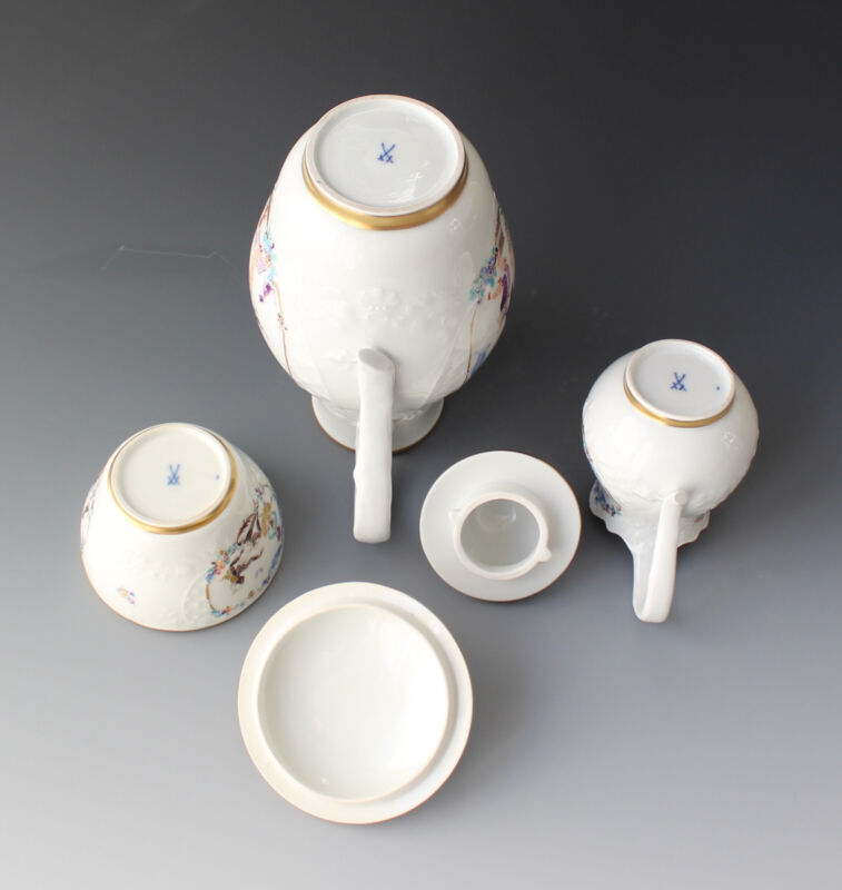 マイセン  コーヒーサービス ティーセット アラビアンナイト ハインツ・ヴェルナー作 22ピース