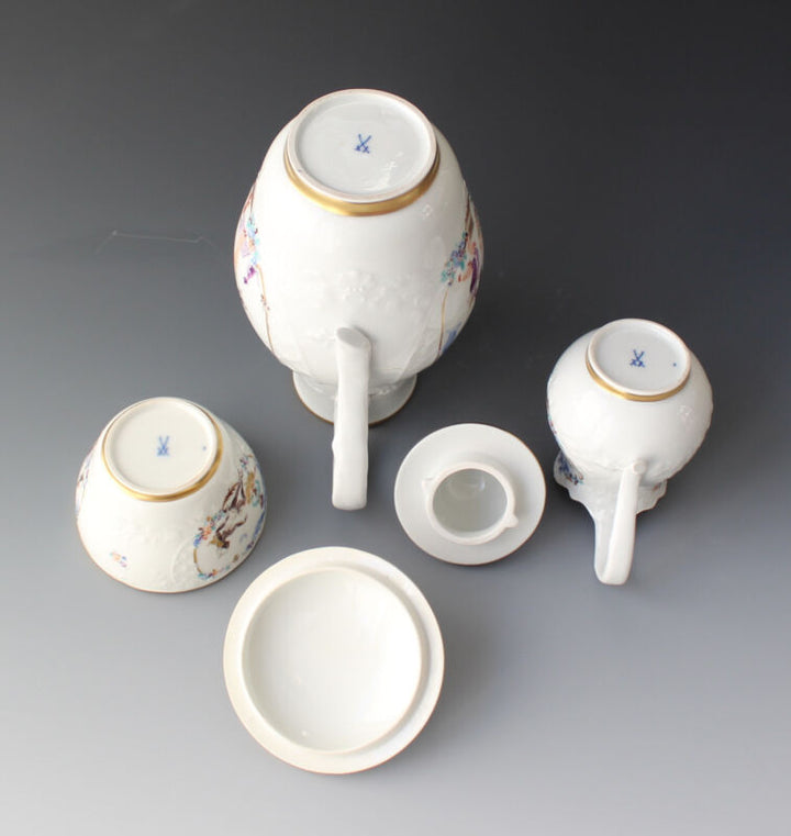 マイセン  コーヒーサービス ティーセット アラビアンナイト ハインツ・ヴェルナー作 22ピース