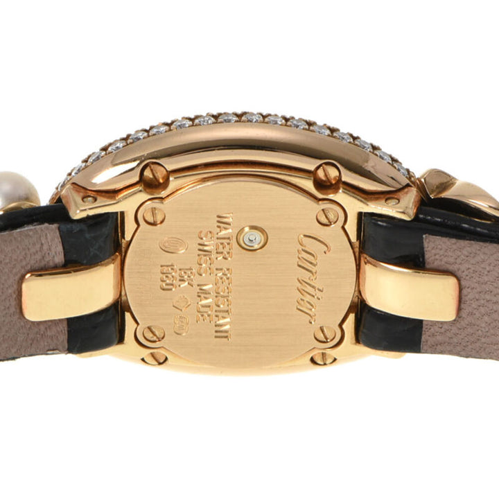 CARTIER Baignoire Bezel Diamond Pearl WB506851 watch 800000104760000