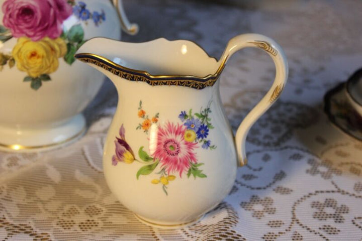 マイセン コーヒーサービス 4人用 Aカンテ フラワーブーケ 一級品