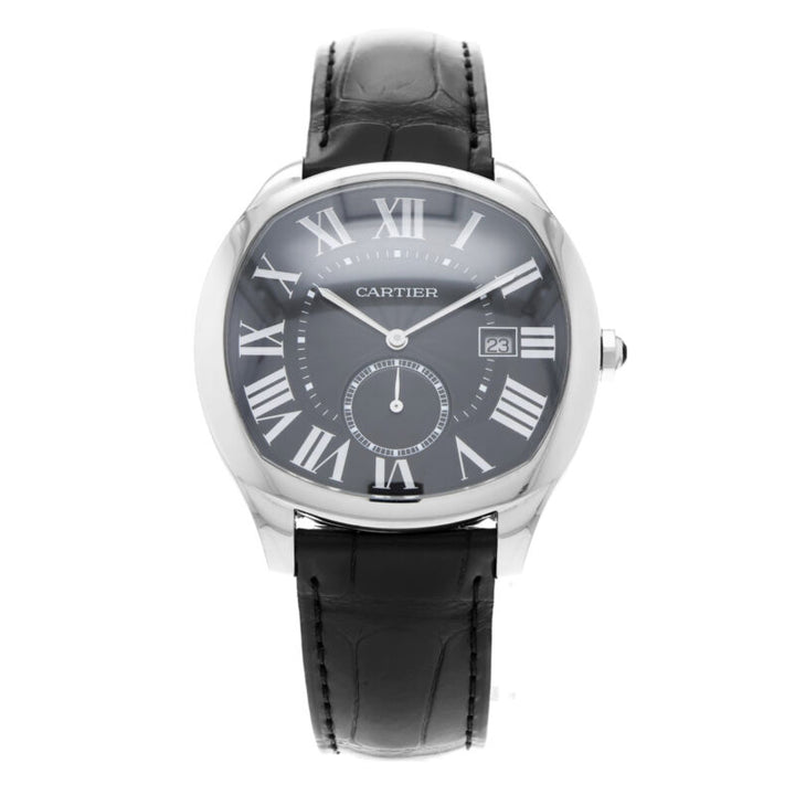 Cartier Drive de Cartier WSNM0009 Black Roman Dial Automatic 40mm Steel Watch