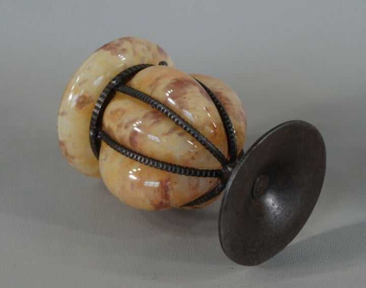 デラート　小さなアールデコ調ナイトランプ　フランス製　1925年　1930年