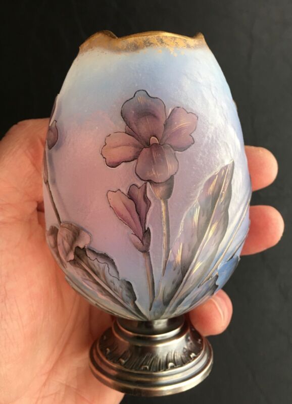 ドーム兄弟（ドームナンシー）サクラソウの花の花瓶