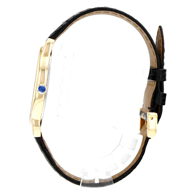 カルティエ ロンド ソロ ドゥ カルティ イエローゴールド クォーツウォッチ W6700455 日付表示機能