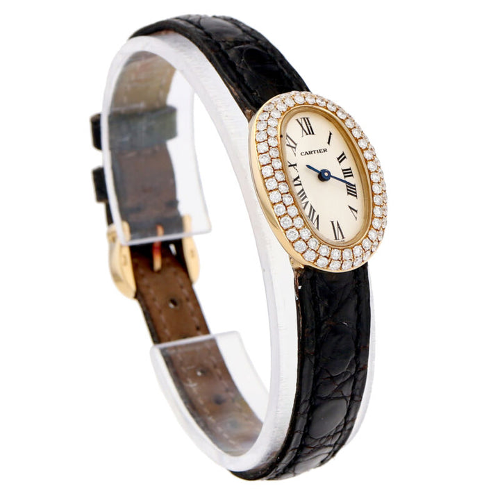 Cartier Baignoire 1960 18mm Yellow Gold Watch