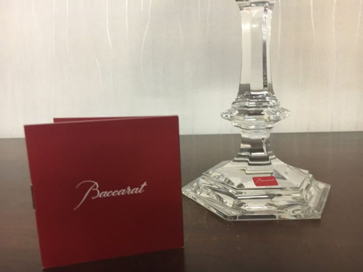 3 キャンドルスティック  アルクールスタルク クリスタル バカラ
