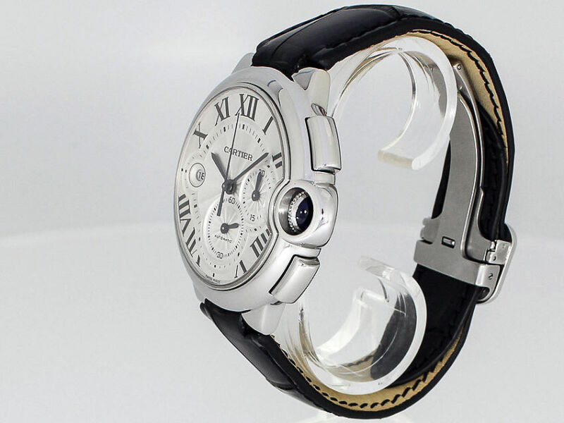 CARTIER BALLON BLEU CHRONOGRAPH 43.5 mm WATCH Ref. 3109 CARTIER SERVICE 08/2022