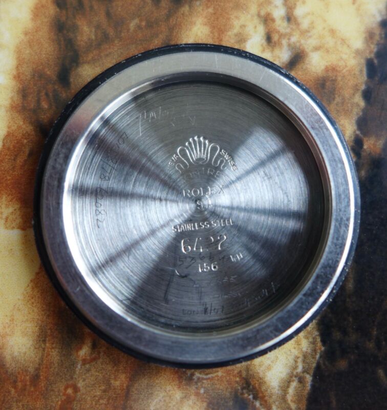 A STUNNING RARE VINTAGE 1956 ROLEX OYSTER "DEPTH RATED 50m=165ft" WAFFLE DIAL