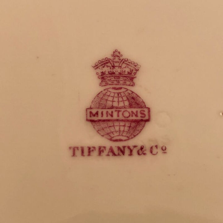 アンティーク ミントン　飾り皿 飼い主を待つ犬たち（クリストファードレッサー）