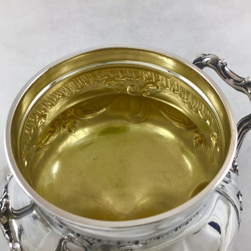 ピュイフォルカ パリ アンティーク 19世紀 フランス 希少 ルイ15世 シルバーコーヒーサービス  1450g
