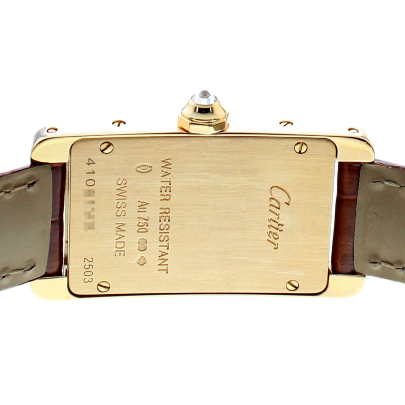 カルティエ タンクアメリカン  ローズゴールド クオーツウォッチ Ref.2503