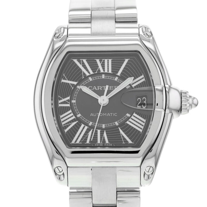 カルティエ ロードスター スチール自動巻き腕時計 Ref.2510