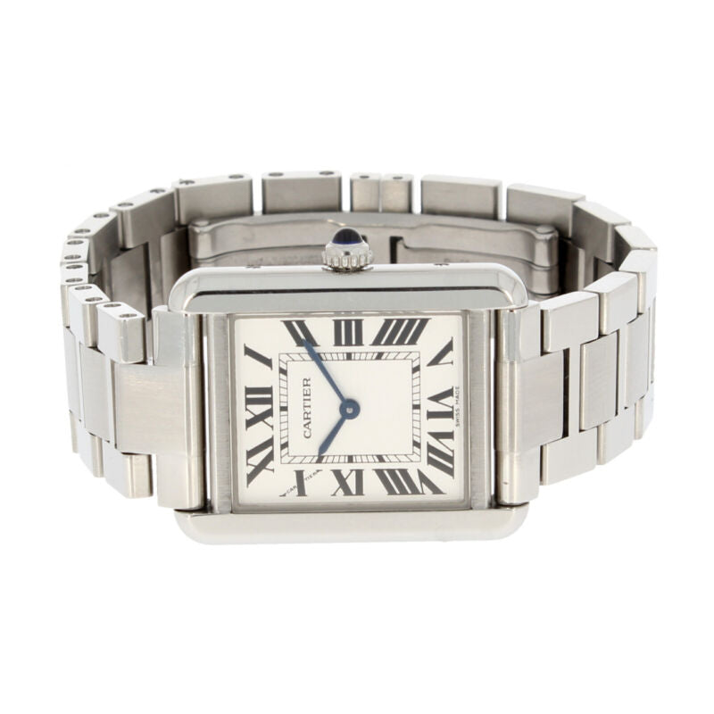 Cartier Tank Solo Quartz Ladies Steel Watch W5200013