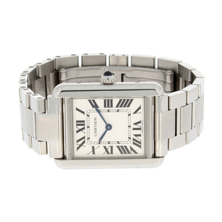 Cartier Tank Solo Quartz Ladies Steel Watch W5200013