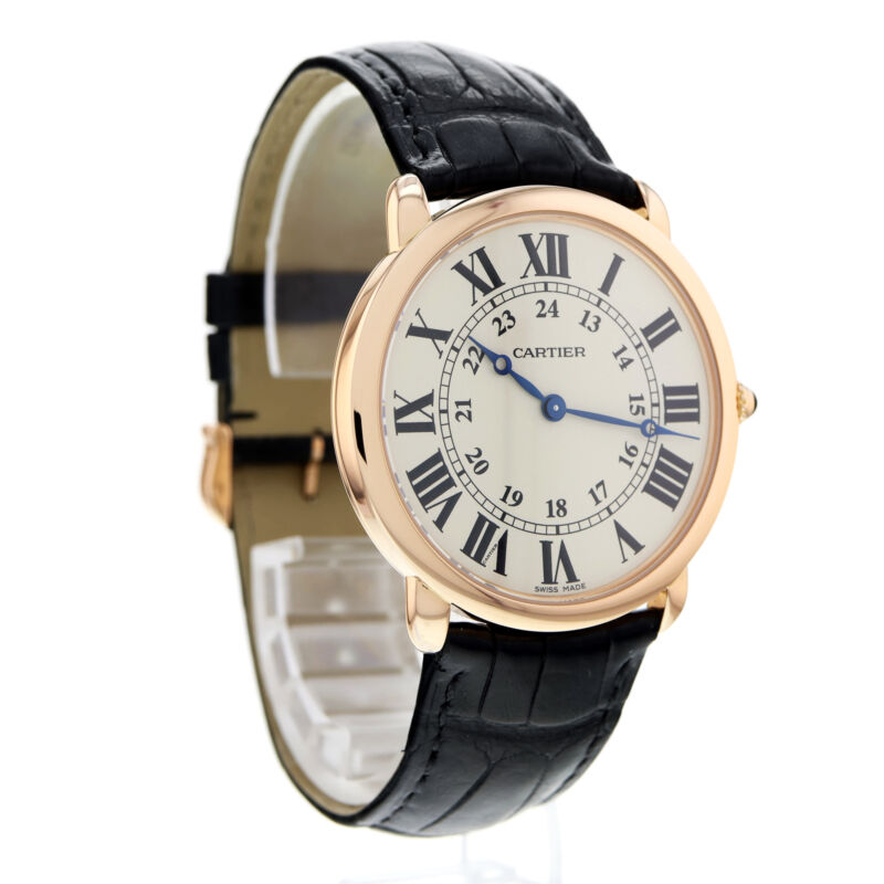 カルティエ ロンド ルイス ローズゴールド 手巻き腕時計 Ref.2889