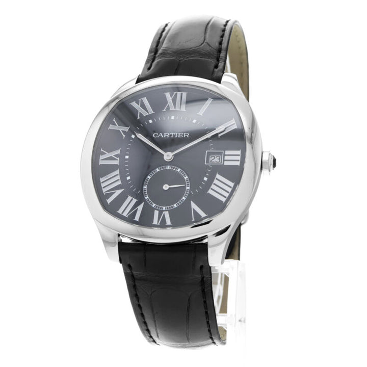 Cartier Drive de Cartier WSNM0009 Black Roman Dial Automatic 40mm Steel Watch