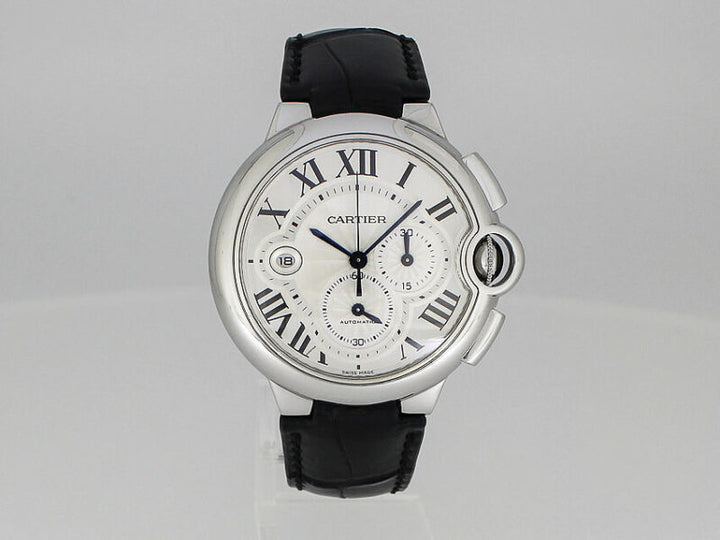 CARTIER BALLON BLEU CHRONOGRAPH 43.5 mm WATCH Ref. 3109 CARTIER SERVICE 08/2022
