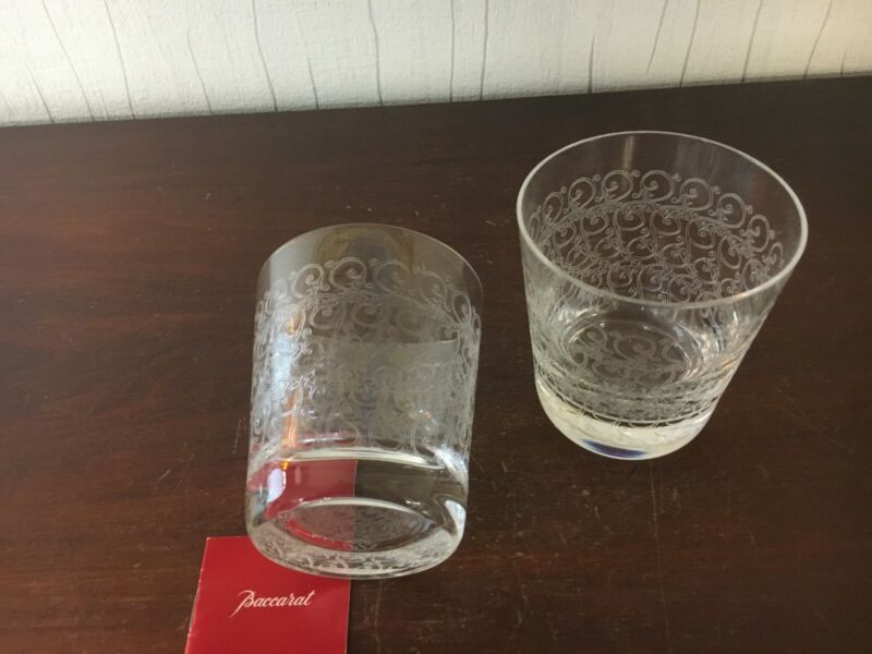ローハン　グービュー  クリスタル バカラ ウイスキーモデルグラス