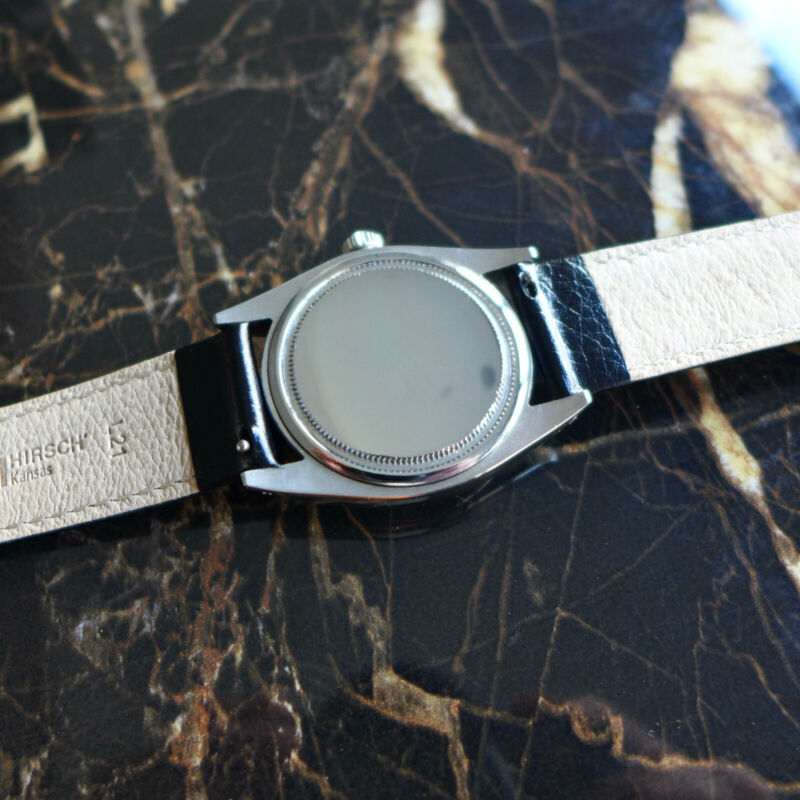 A BEAUTIFUL GENTS VINTAGE 1962 ROLEX OYSTER DATE 34mm WRISTWATCH STEEL REF. 6694